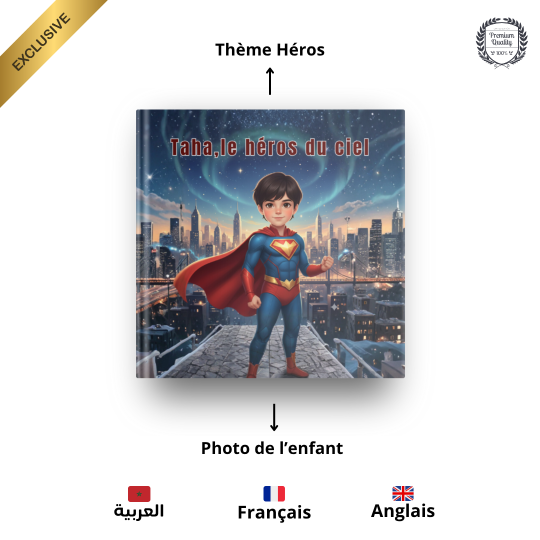 Livre MemoriesKids, Votre Enfant Devient le Héros de Son Histoire !